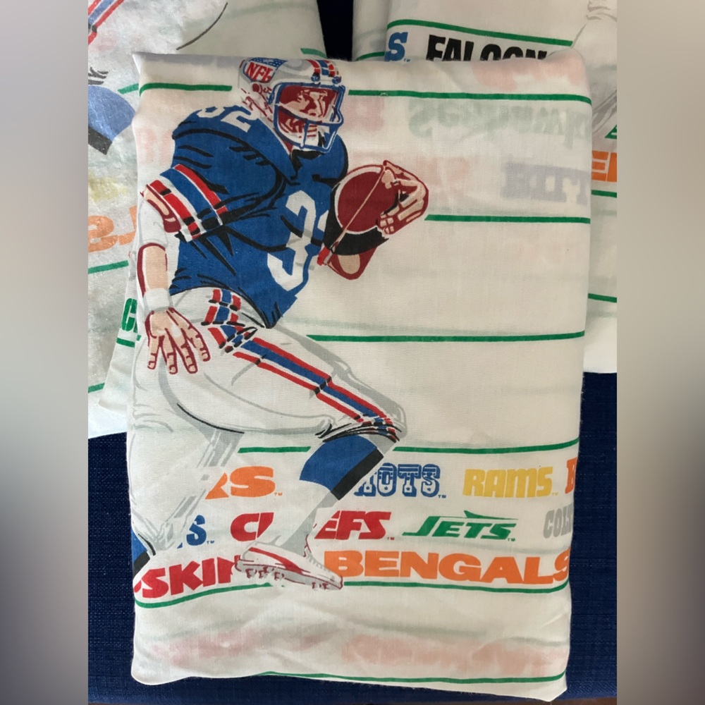Vintage NFL football Sheets